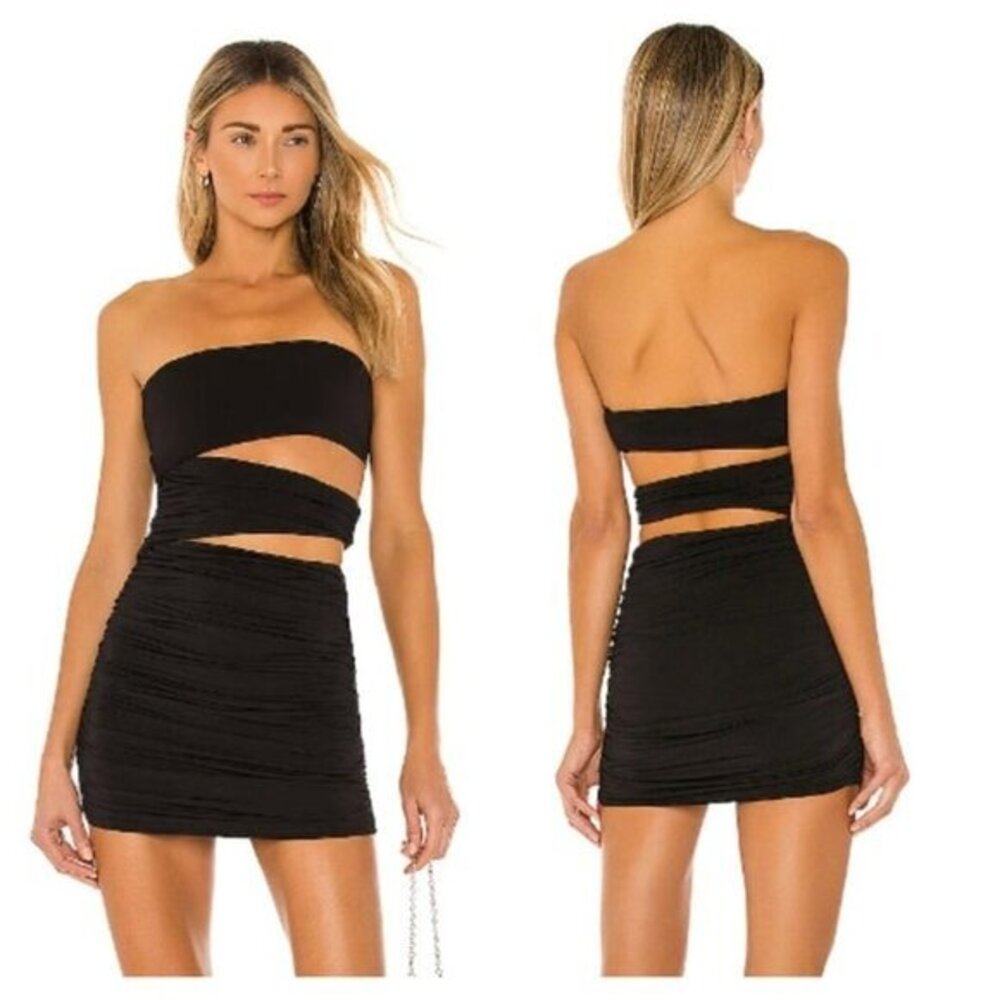 H:Ours Alaric Mini Dress - Black
